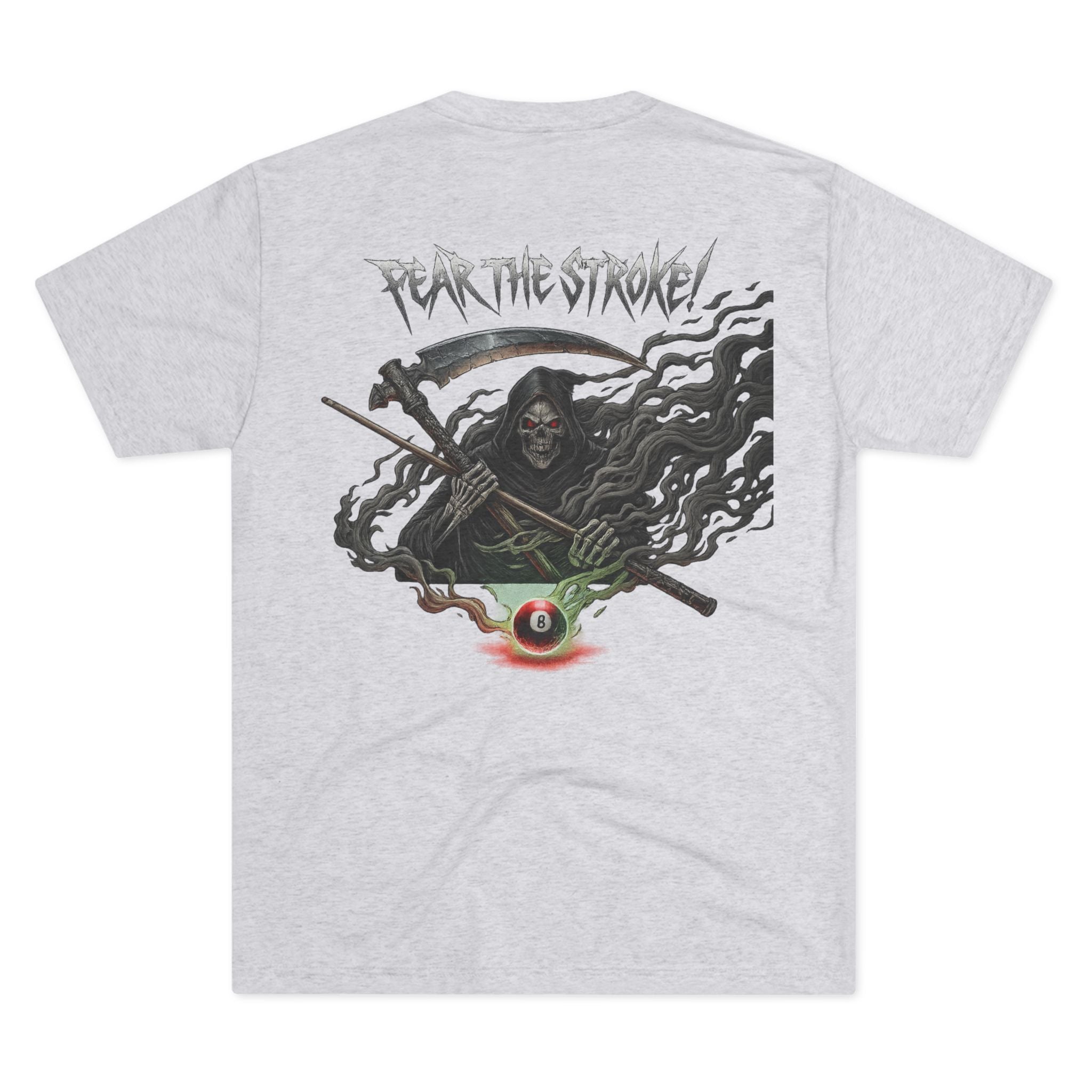 Fear the Stroke V2 Billiards Tri-Blend Tee