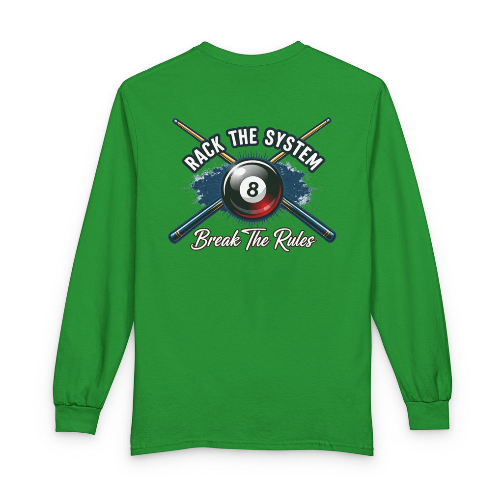 Rack the System Billiards Gildan Long Sleeve T-Shirt