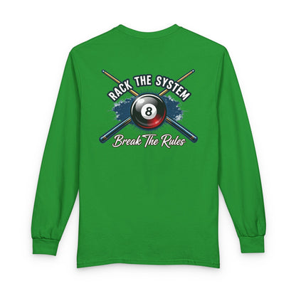 Rack the System Billiards Gildan Long Sleeve T-Shirt