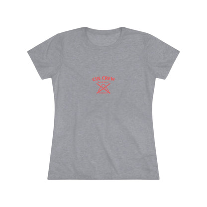 Grace Meets Grit At The Felt Next Level Women's Tri-Blend Tee
