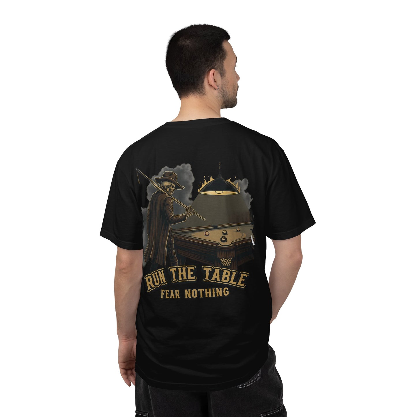 Run The Table, Fear Nothing Billiards Comfort Colors Tee