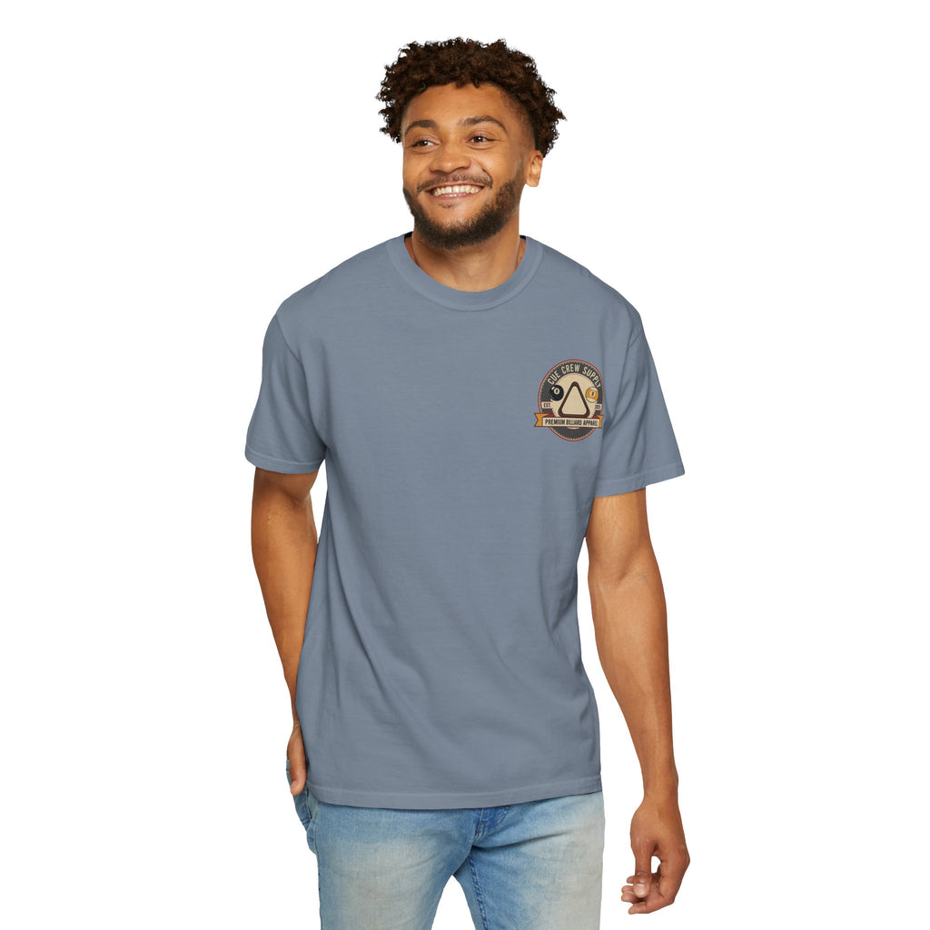 Still Shootin' Straight Pool Skeleton Comfort Colors Tee