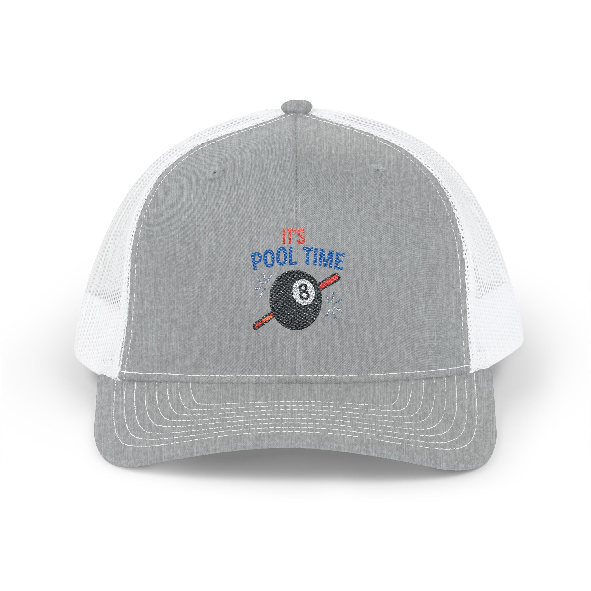 It's Pool Time Embroidered Richardson Trucker Hat