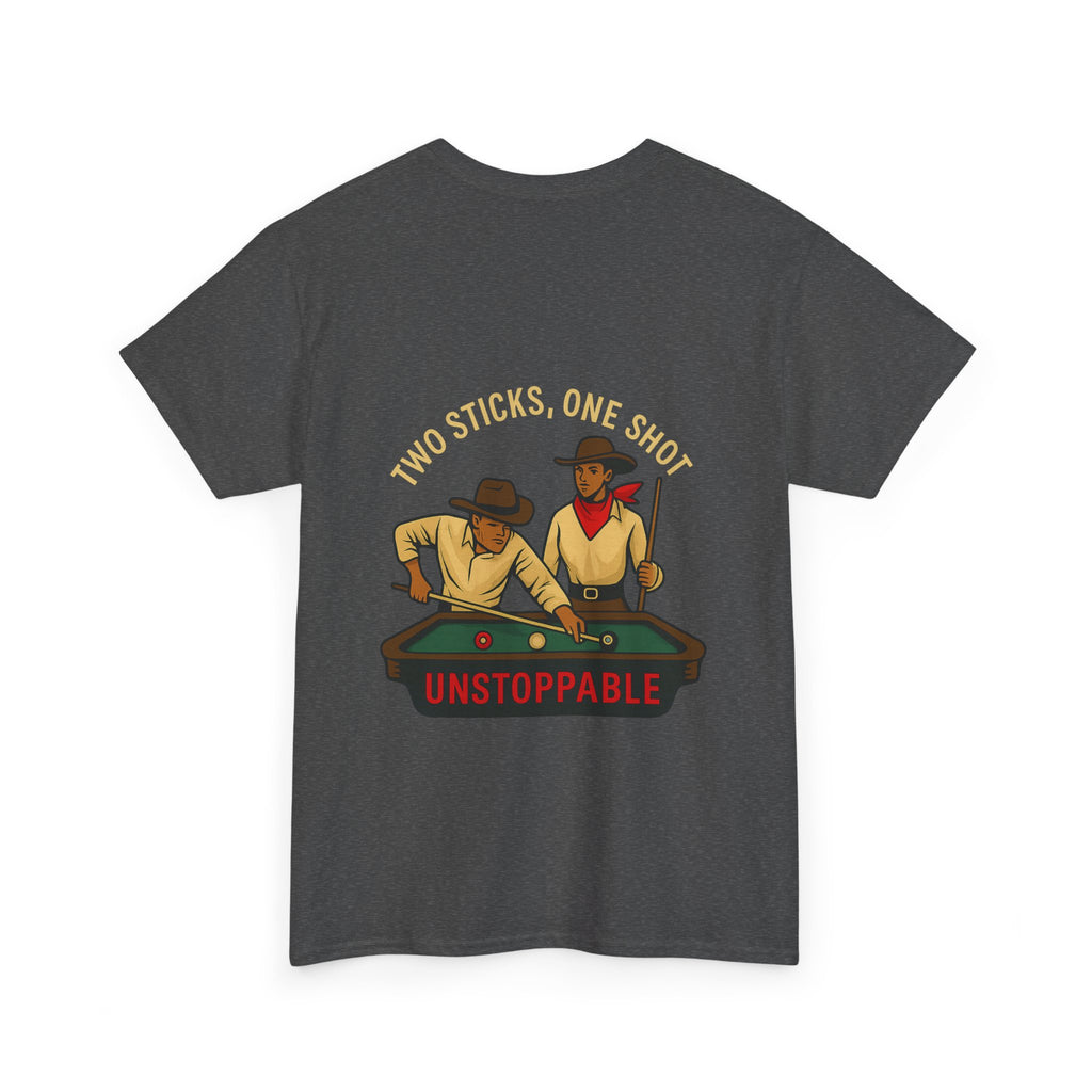Scotch Doubles Unstoppable Billiards Tee