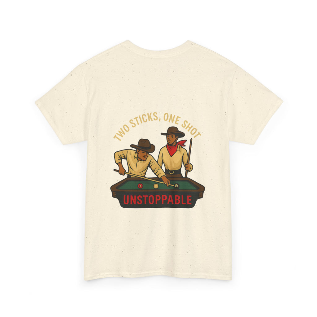 Scotch Doubles Unstoppable Billiards Tee