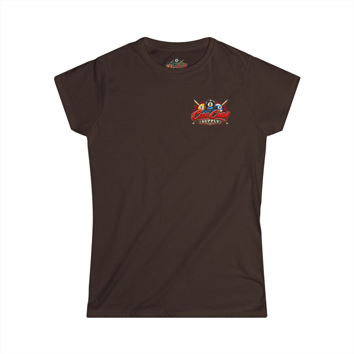 Nine Ball Queen Women's Billiards T-Shirt | Funny Pool Player Graphic Tee CCS-WSST-017