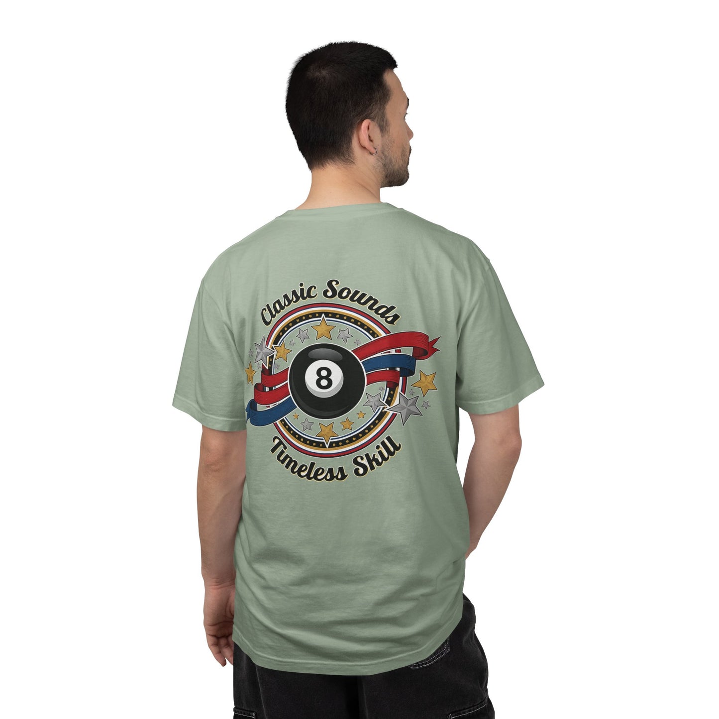 Classic Sound, Timeless Skill Billiards Comfort Colors Tee