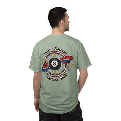 Classic Sound, Timeless Skill Billiards Comfort Colors Tee