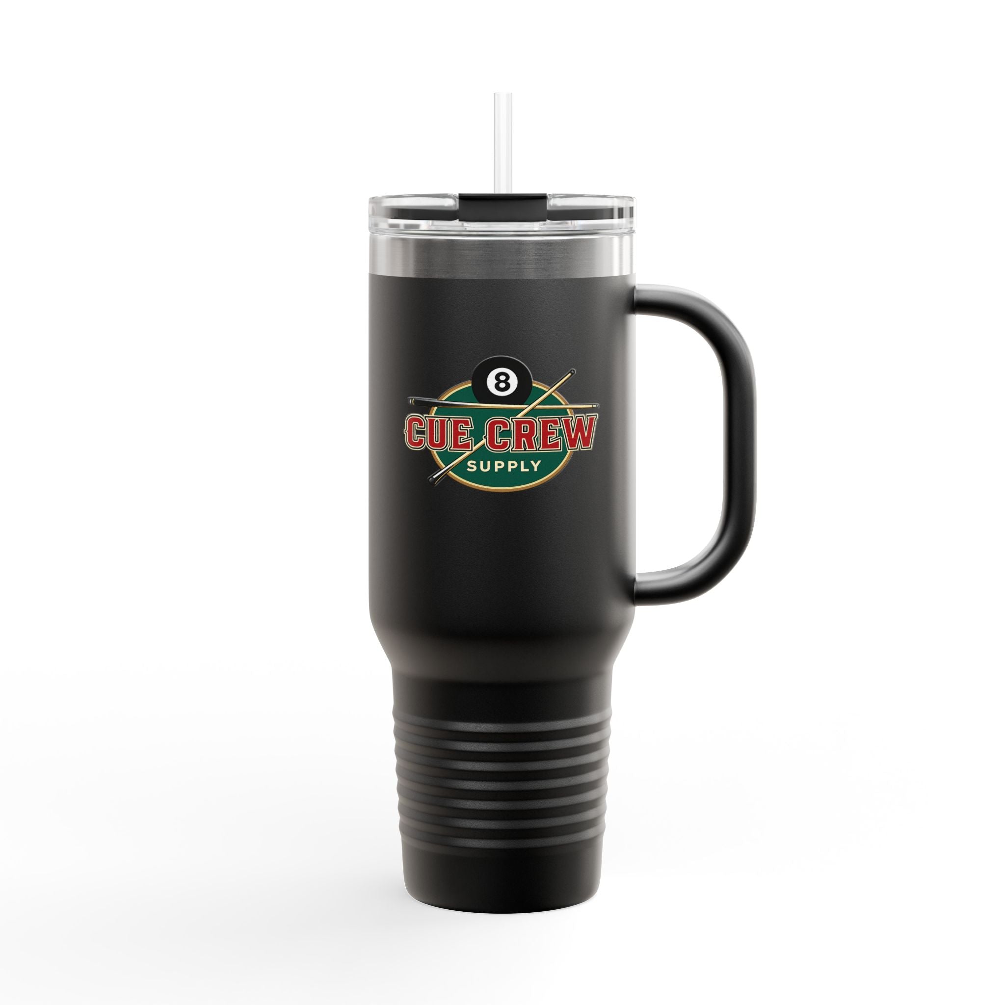 Cue Crew Supply Billiards 40oz Insulated Travel Mug