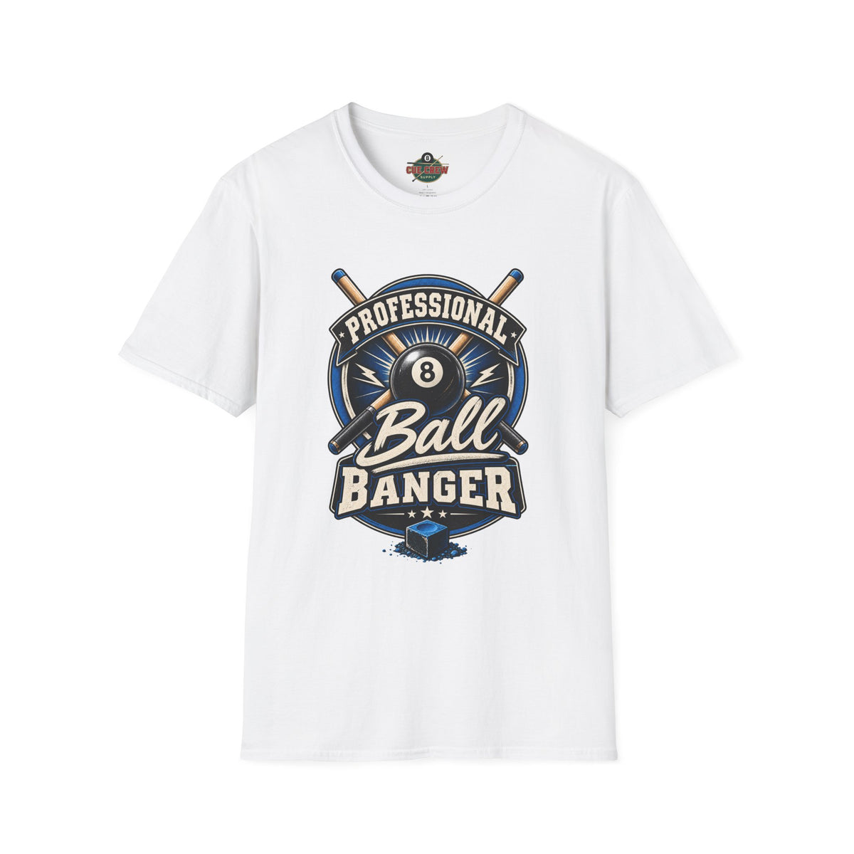 Professional Ball Banger – Funny Billiards T-Shirt – Pool Player Tee