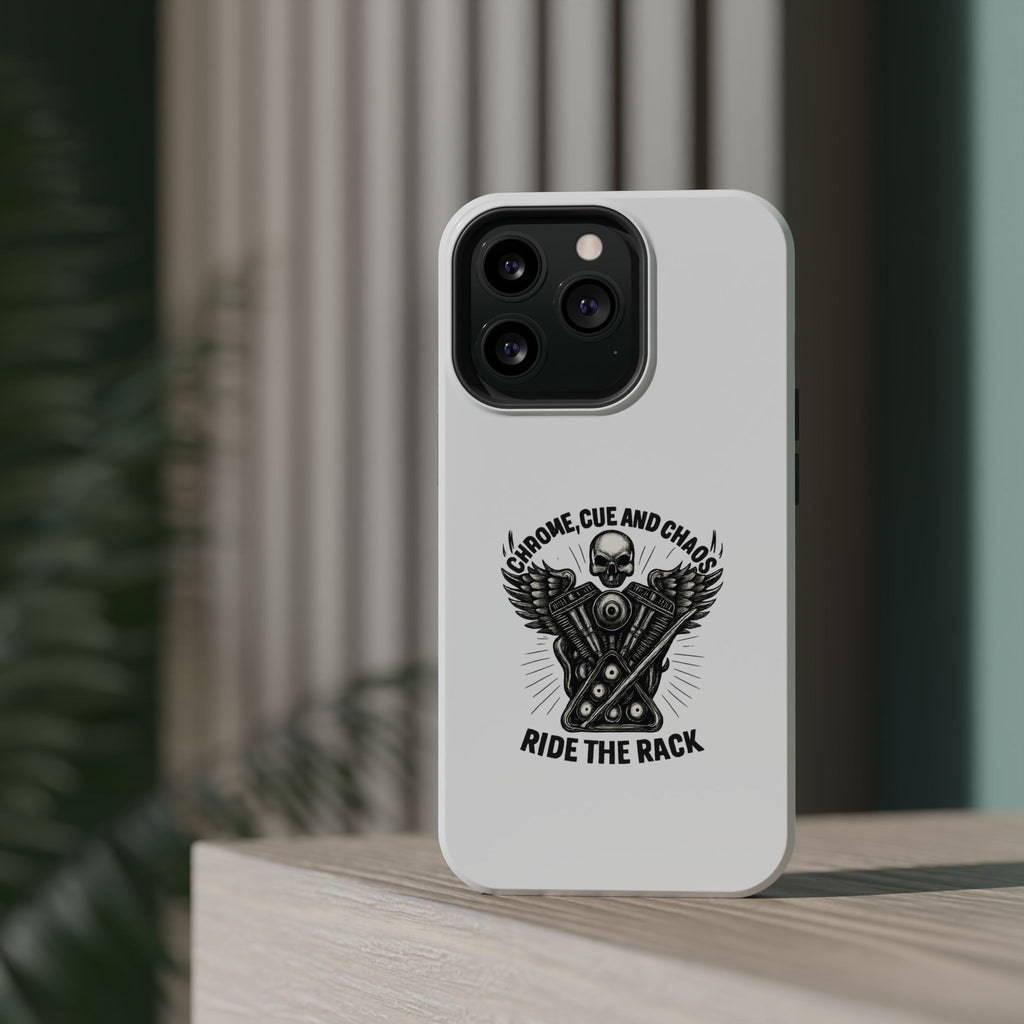 Impact-Resistant Phone Cases - Ride the Rack Design, Durable Accessories, Gift for Bikers, Unique Cases for Motorcycle Enthusiasts, [...]