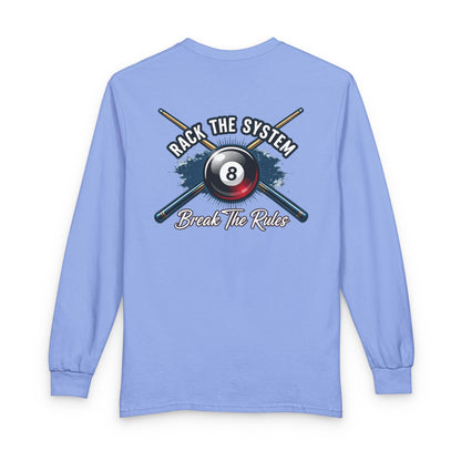 Rack the System Billiards Gildan Long Sleeve T-Shirt