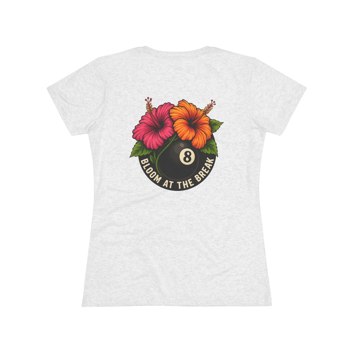 Bloom At The Break Next Level Women's Tri-Blend Tee