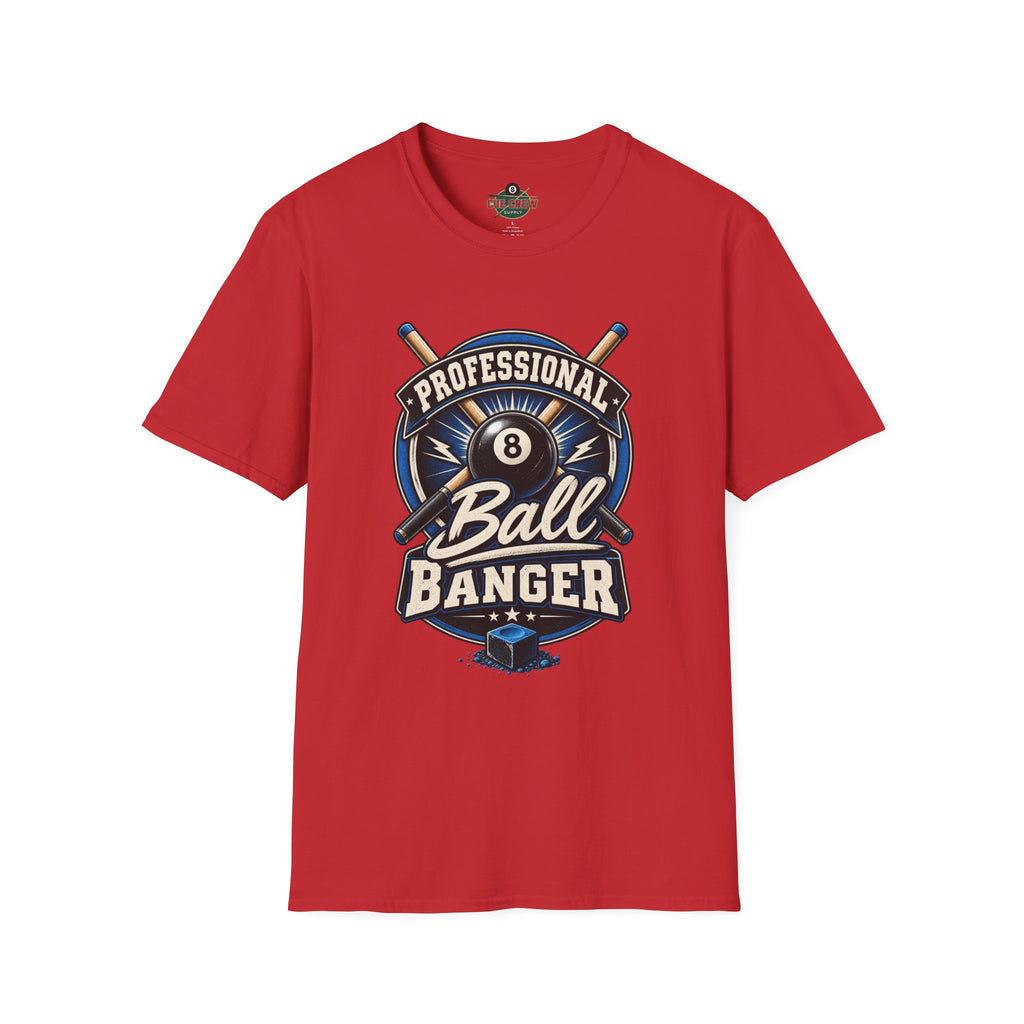 Professional Ball Banger – Funny Billiards T-Shirt – Pool Player Tee