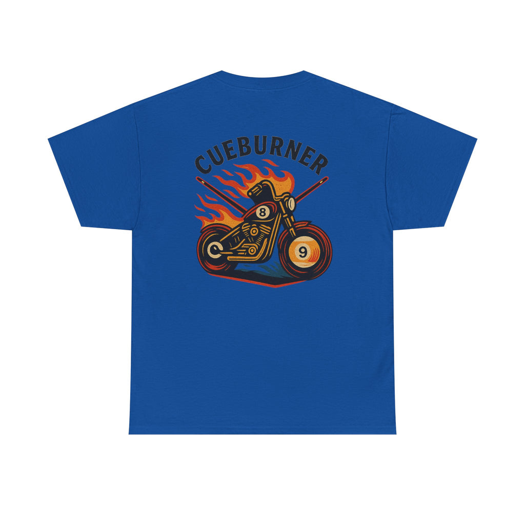 Cueburner Billiards Motorcycle Tee