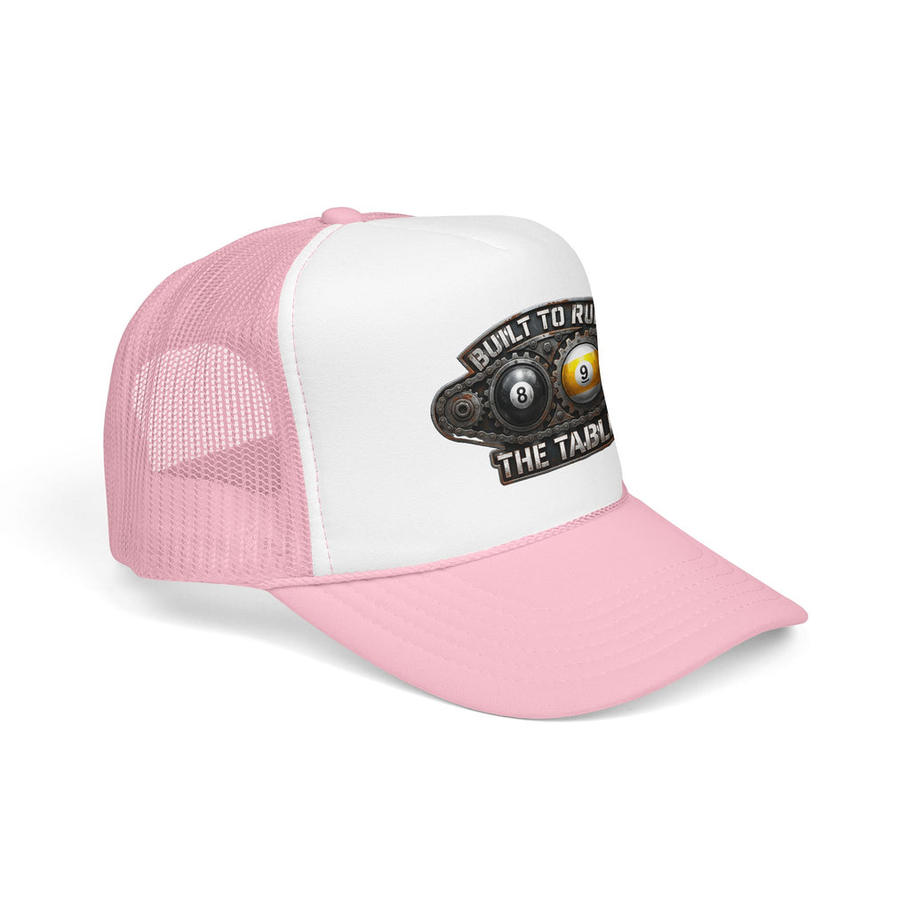 Built to Run the Table OTTO 39-165 Foam Trucker Hat – Billiards Snapback