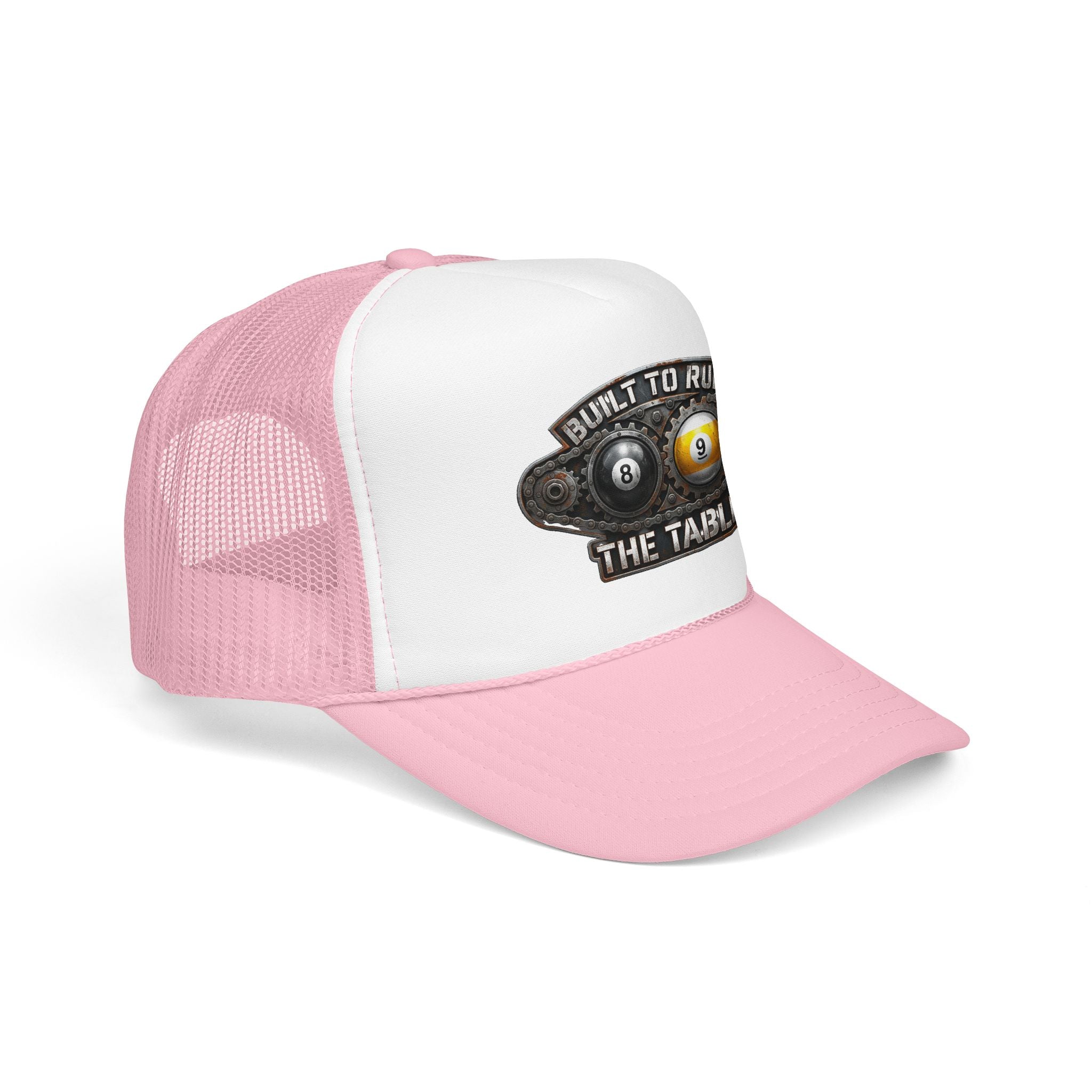 Built to Run the Table OTTO 39-165 Foam Trucker Hat – Billiards Snapback