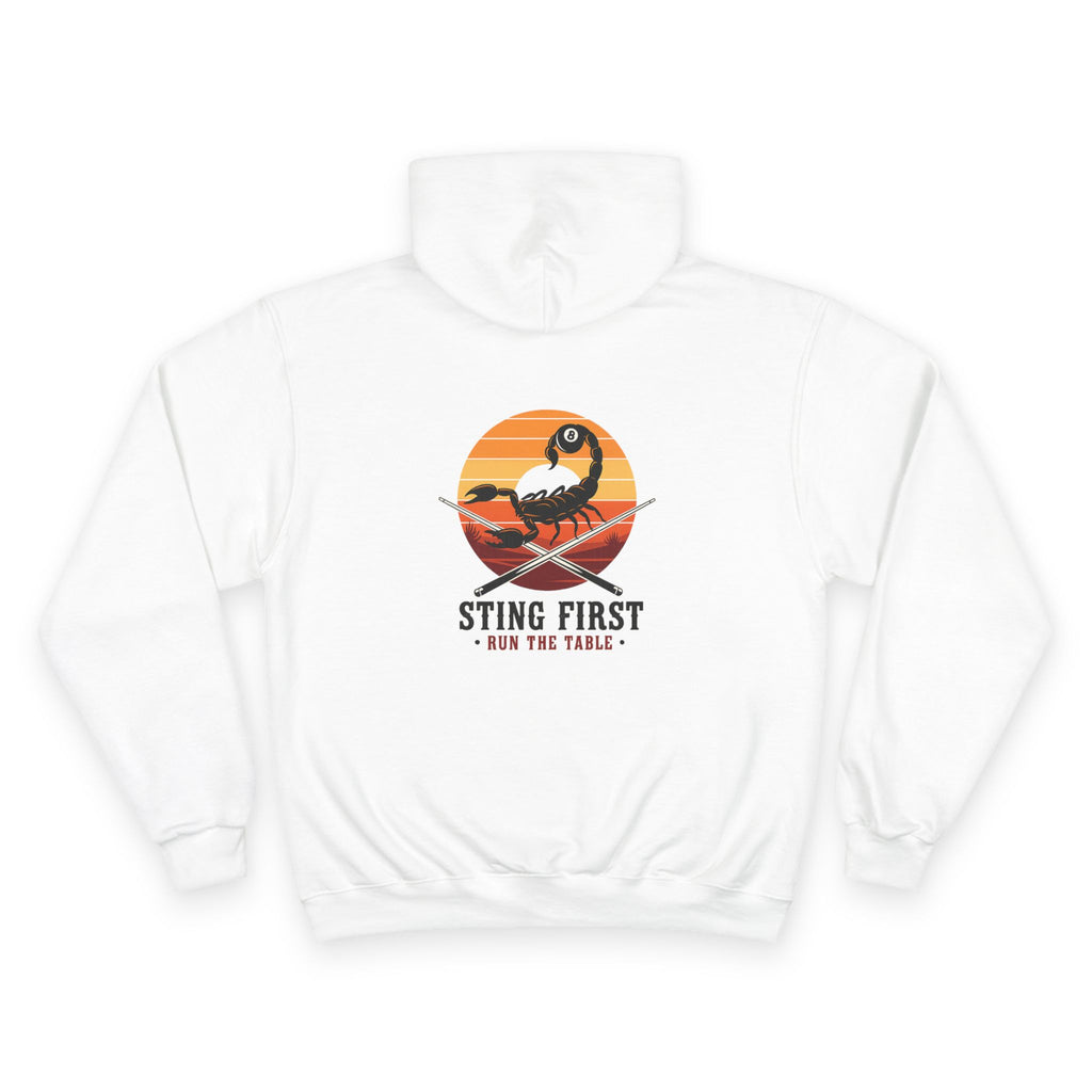 Sting First - Run The Table Billiards Champion Hoodie