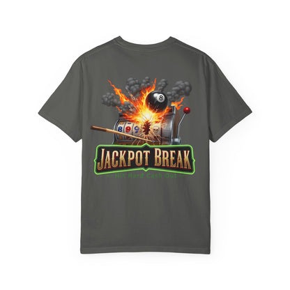Jackpot Break Hit Hard Cash Out Casino Billiards Comfort Colors Tee