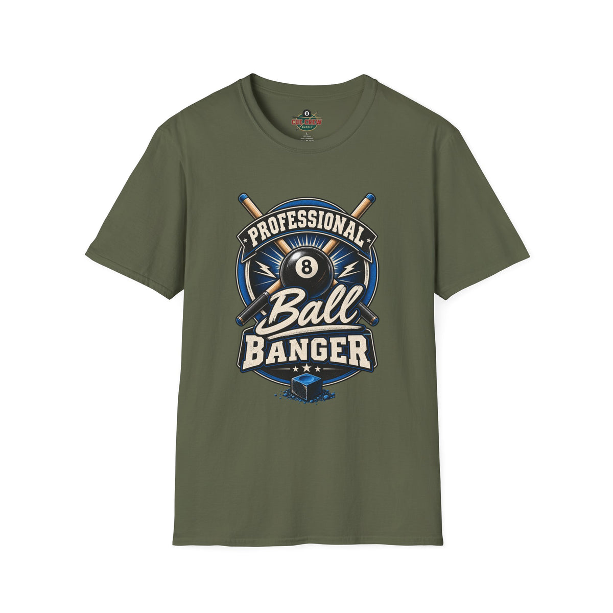 Professional Ball Banger – Funny Billiards T-Shirt – Pool Player Tee