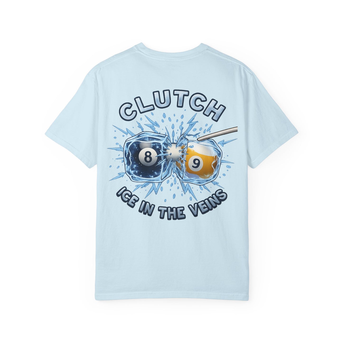 Clutch: Ice in the Veins Billiards Comfort Colors Tee