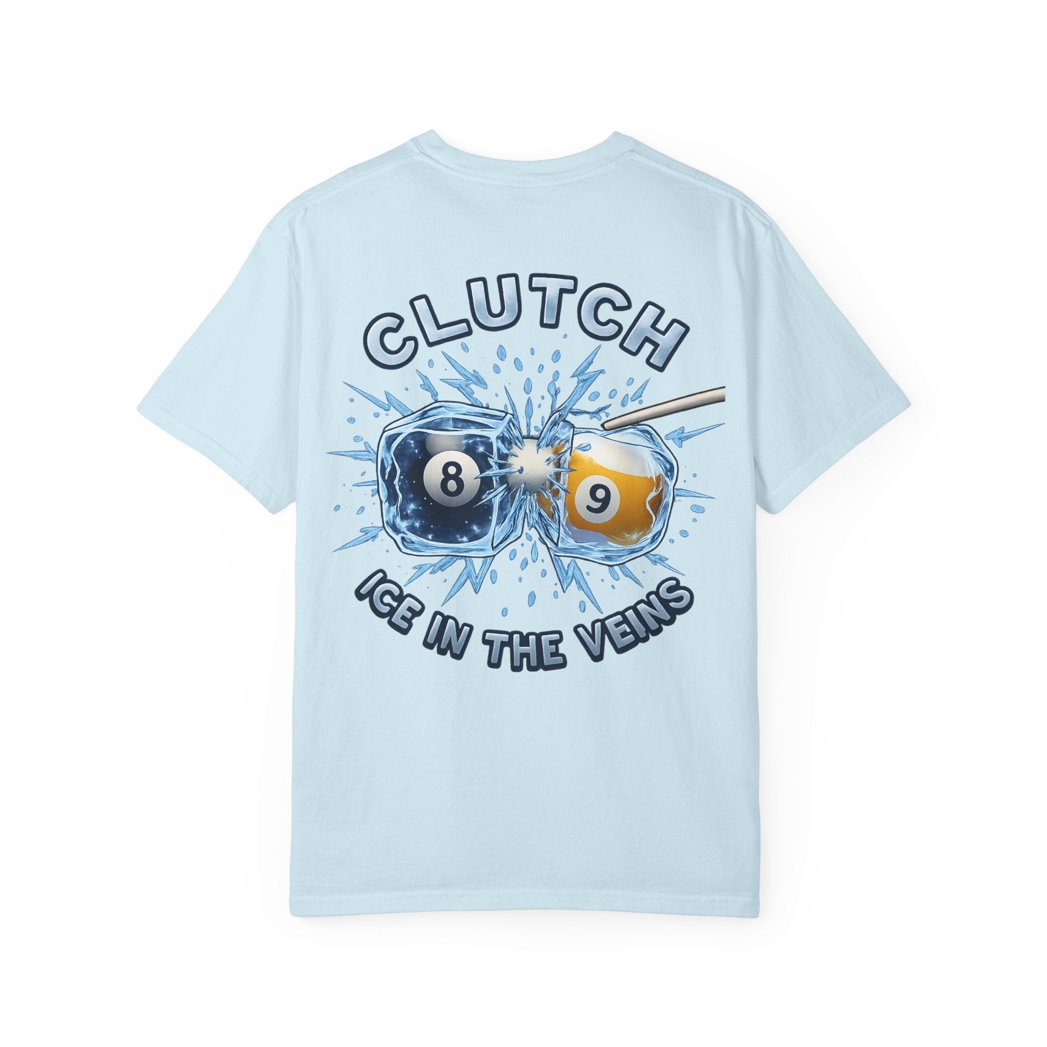 Clutch: Ice in the Veins Billiards Comfort Colors Tee