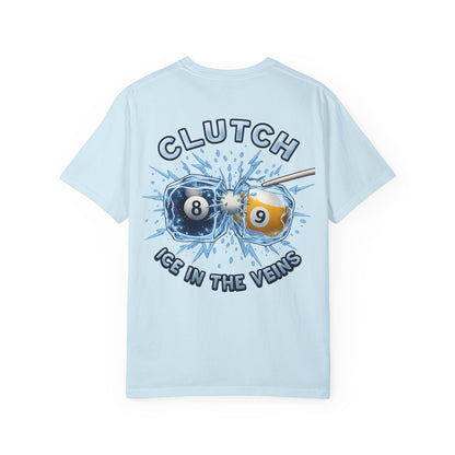 Clutch: Ice in the Veins Billiards Comfort Colors Tee
