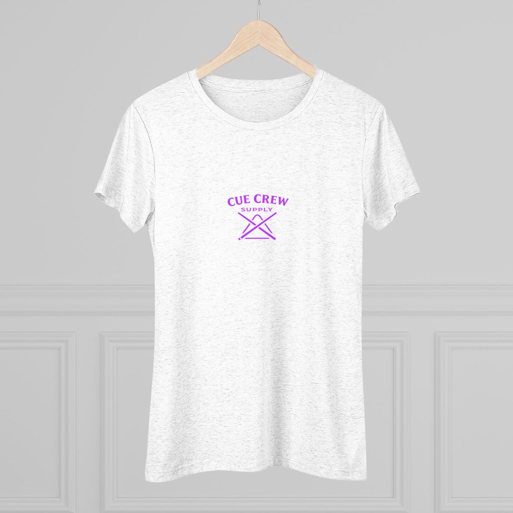 Cue Crew Ladies Next Level Women's Tri-Blend Tee