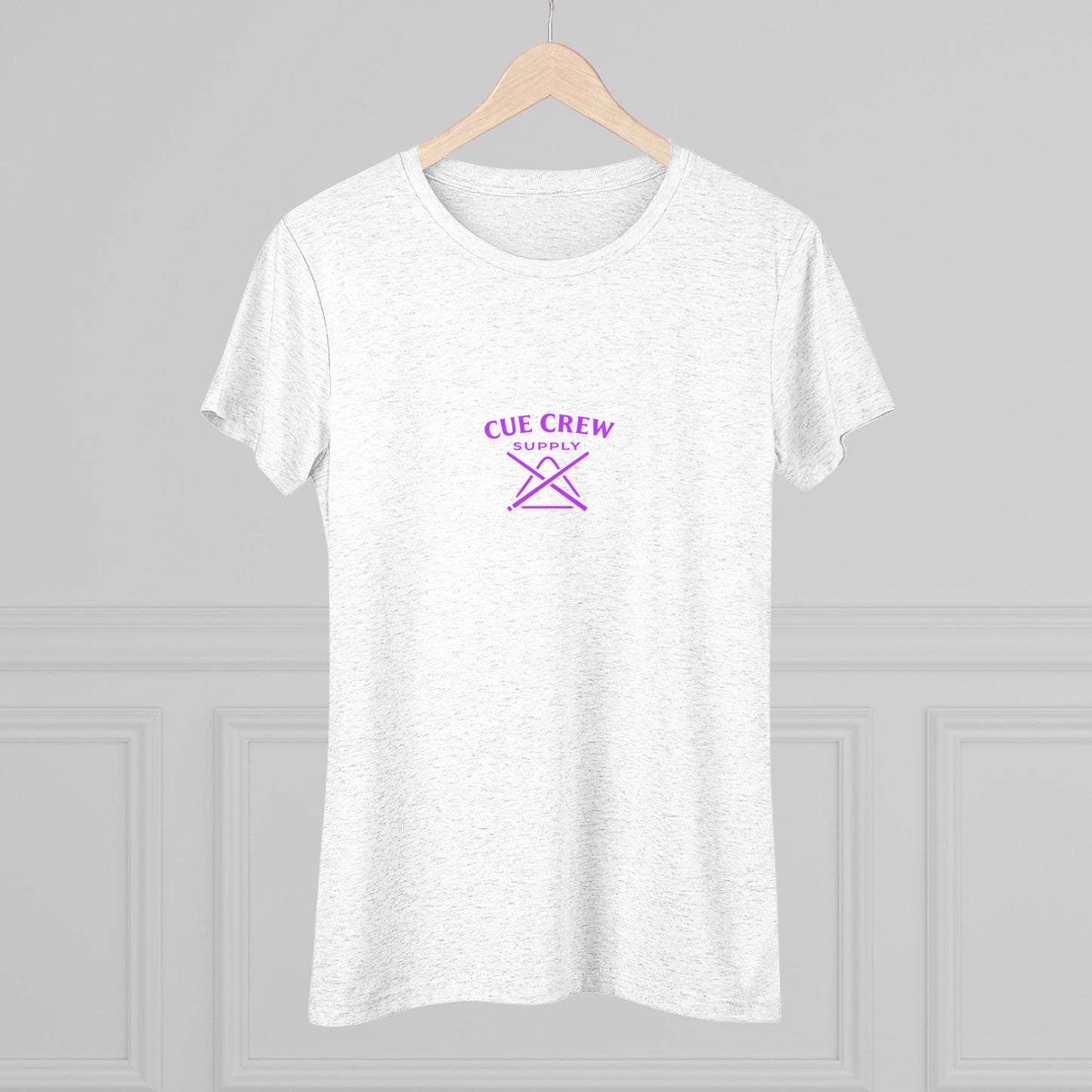 Cue Crew Ladies Next Level Women's Tri-Blend Tee