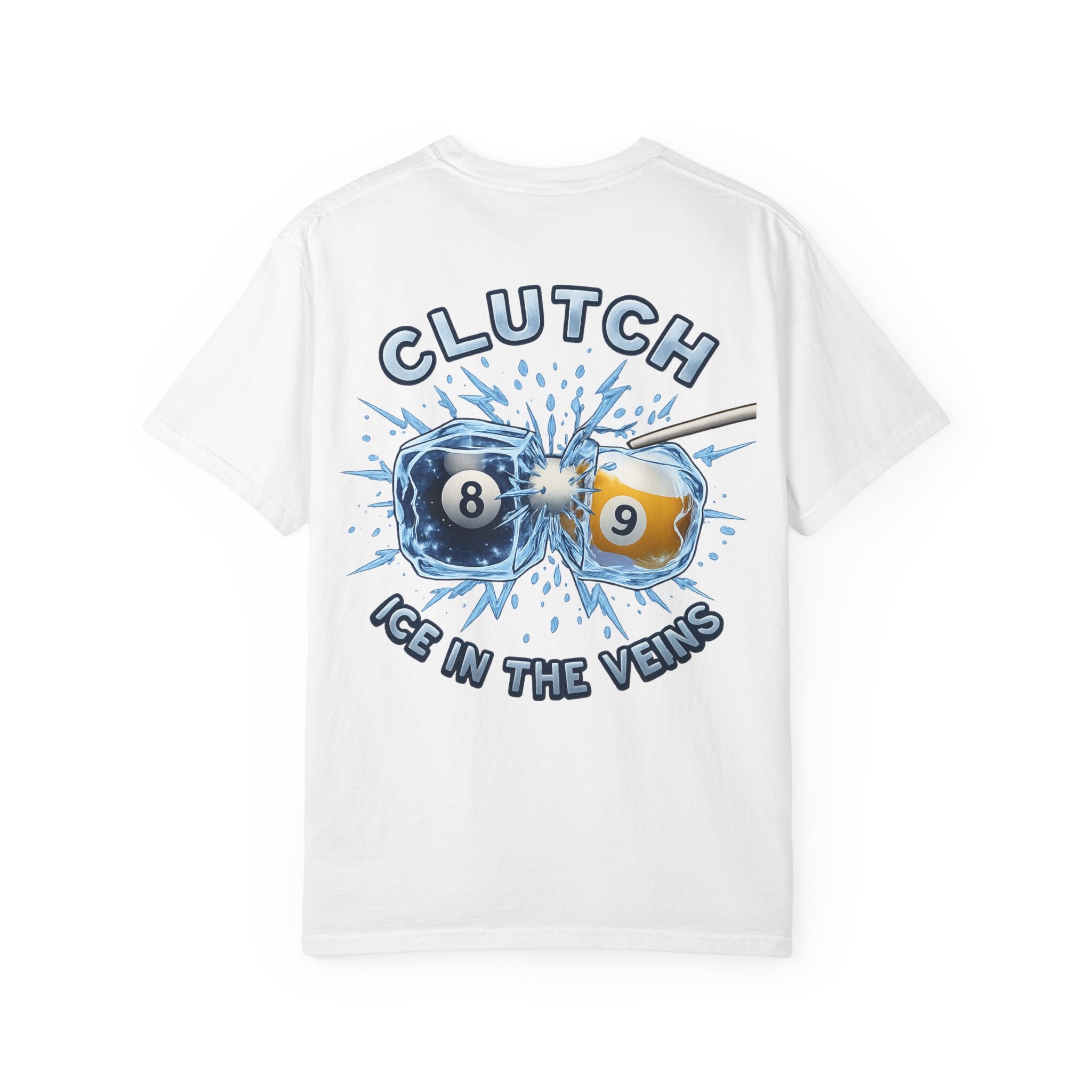Clutch: Ice in the Veins Billiards Comfort Colors Tee