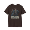 Professional Chalk Tester Funny Billiards T-Shirt – Pool Player Graphic Tee | Front & Back Print