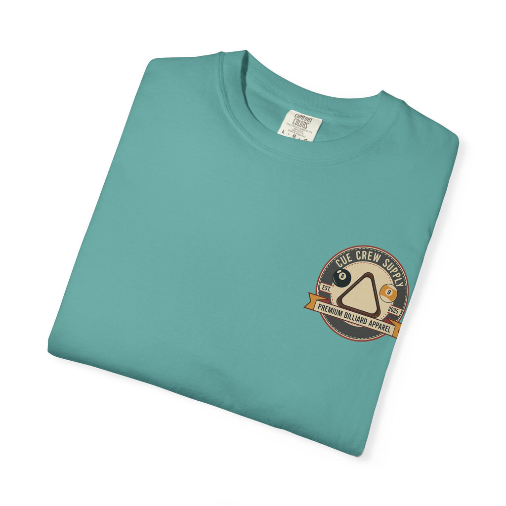 Still Shootin' Straight Pool Skeleton Comfort Colors Tee