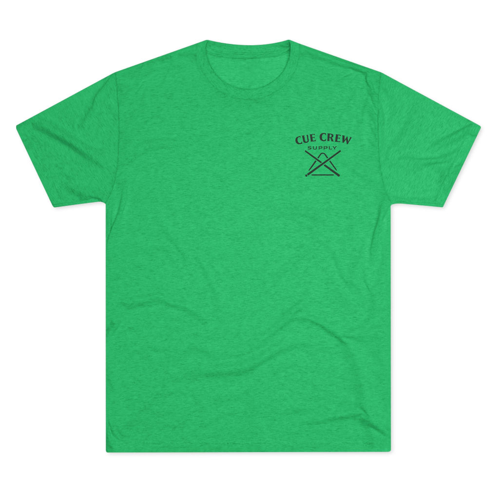 Leftovers Black Logo Chompers Next Level Tri-Blend Tee