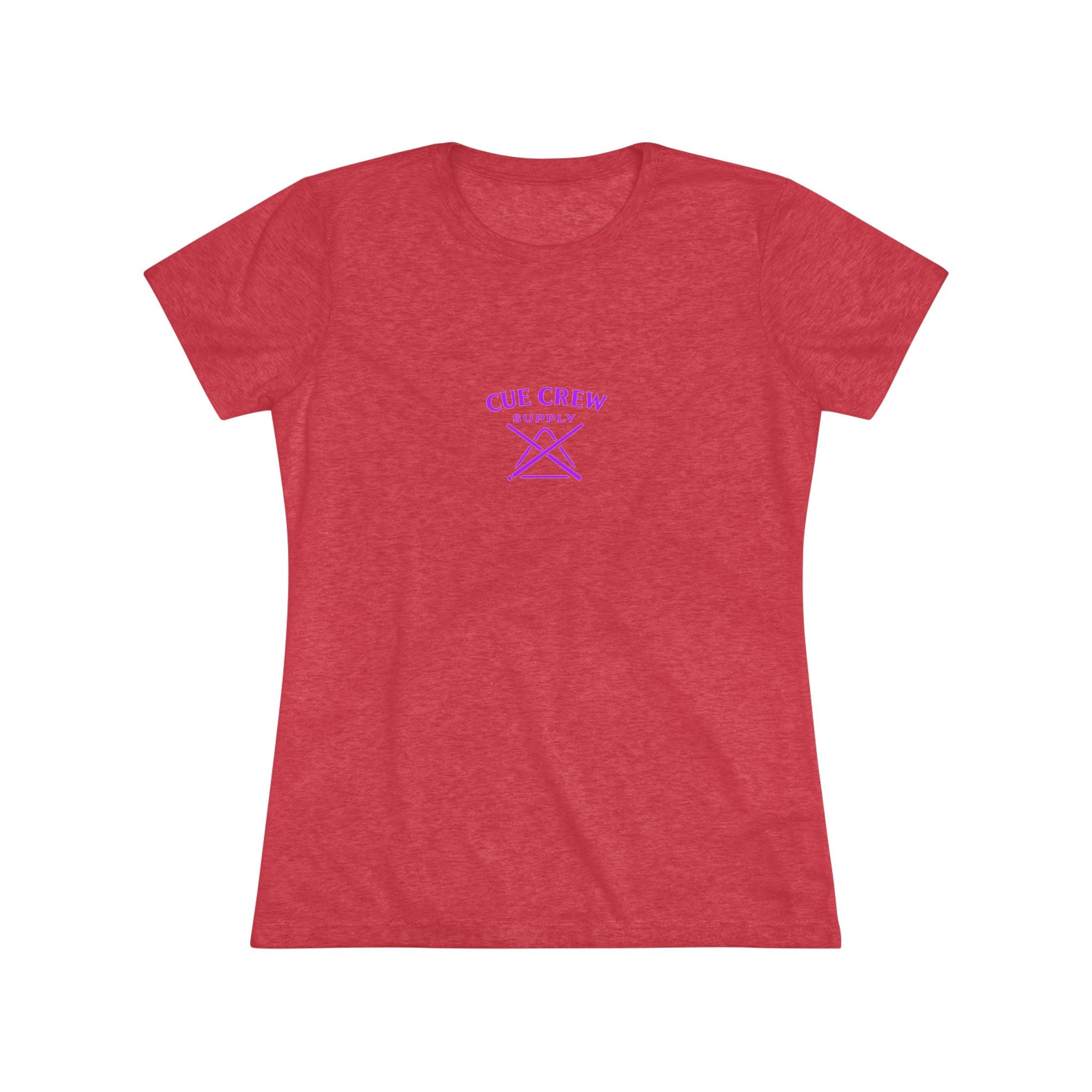 Bow Down - The Table Has A Queen Next Level Women's Tri-Blend Tee