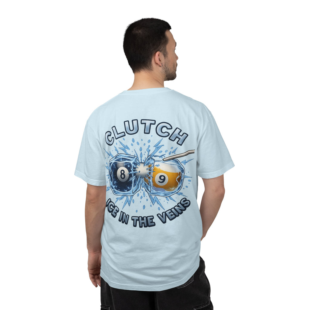 Clutch: Ice in the Veins Billiards Comfort Colors Tee