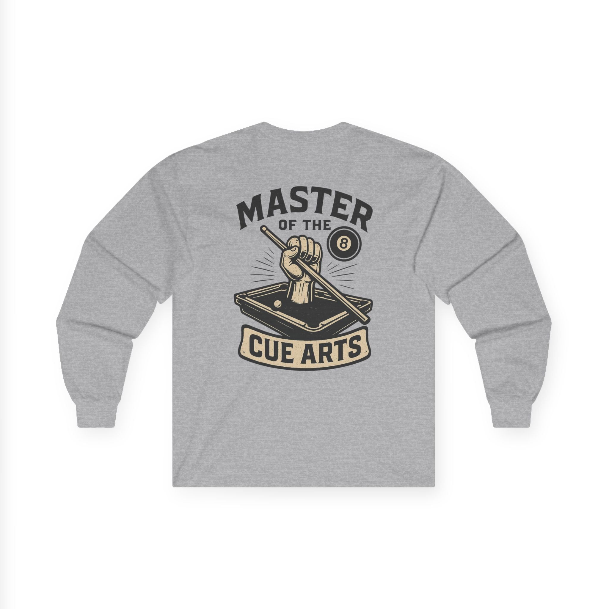 Master of the Cue Arts Long Sleeve Tee - Gildan