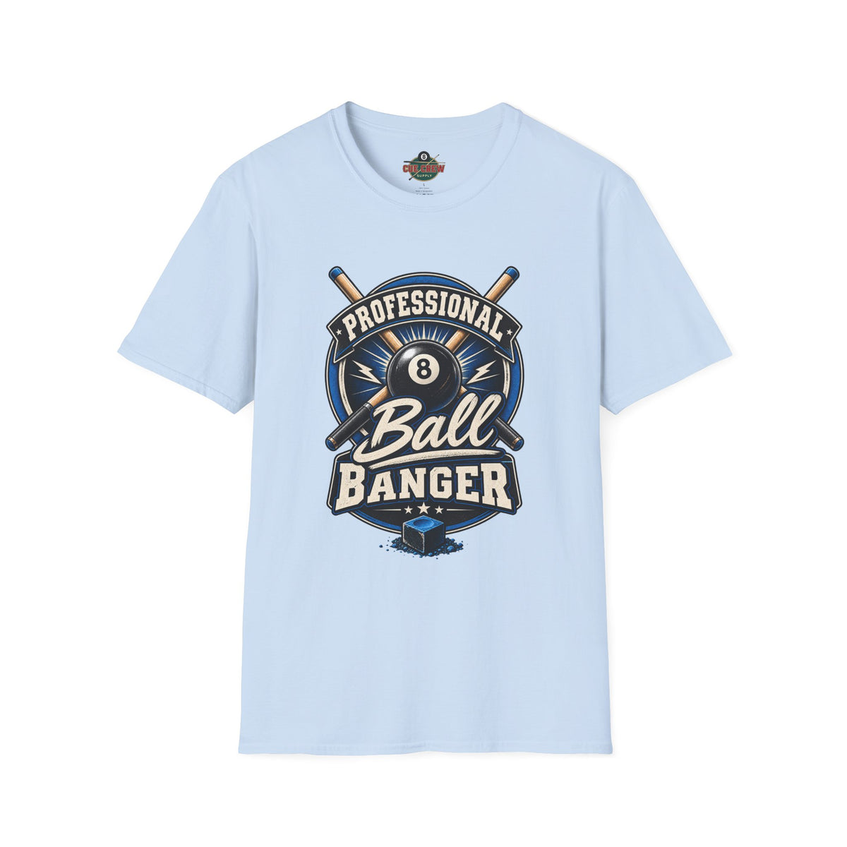 Professional Ball Banger – Funny Billiards T-Shirt – Pool Player Tee