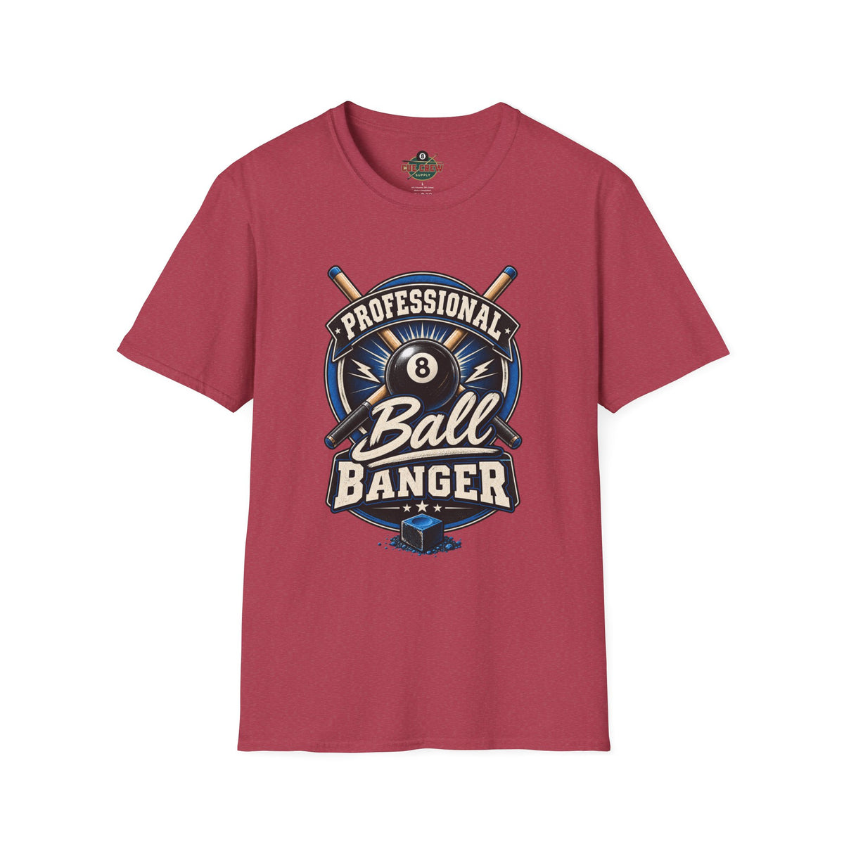 Professional Ball Banger – Funny Billiards T-Shirt – Pool Player Tee