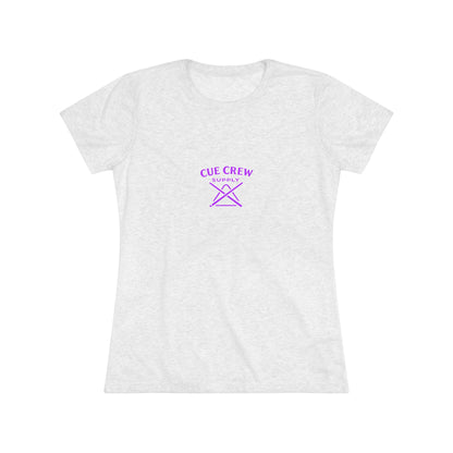 Cue Crew Ladies Next Level Women's Tri-Blend Tee