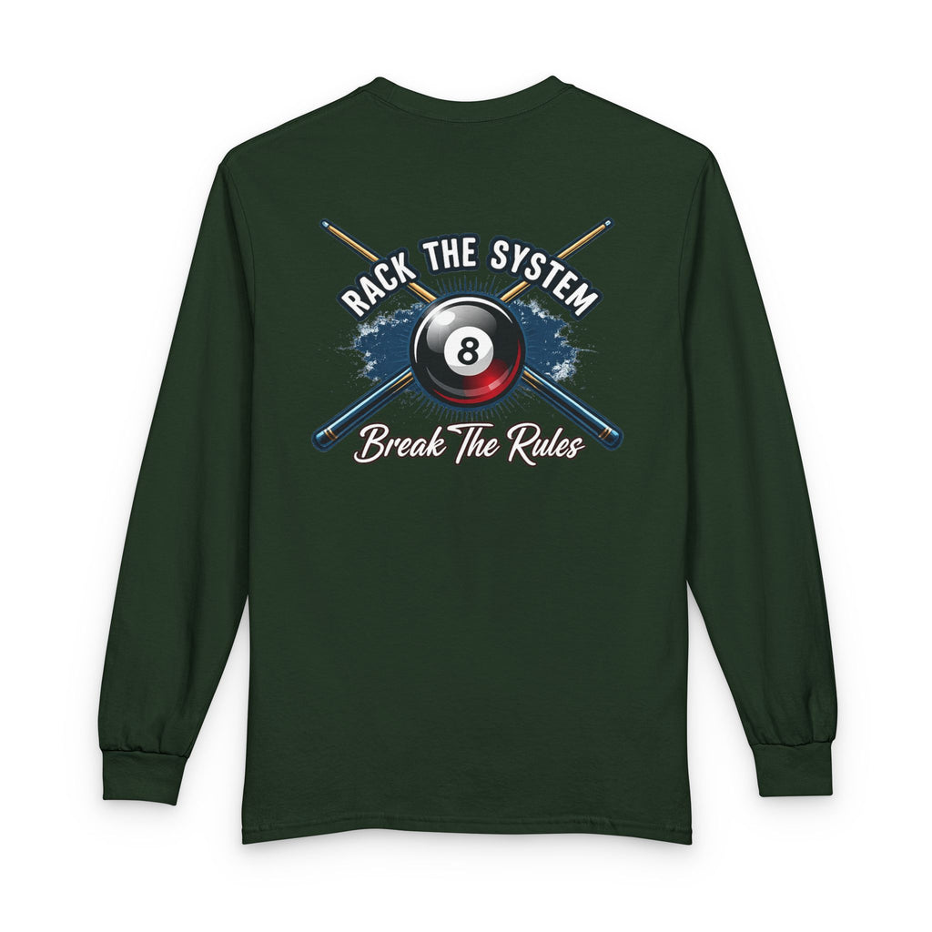 Rack the System Billiards Gildan Long Sleeve T-Shirt