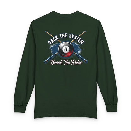 Rack the System Billiards Gildan Long Sleeve T-Shirt