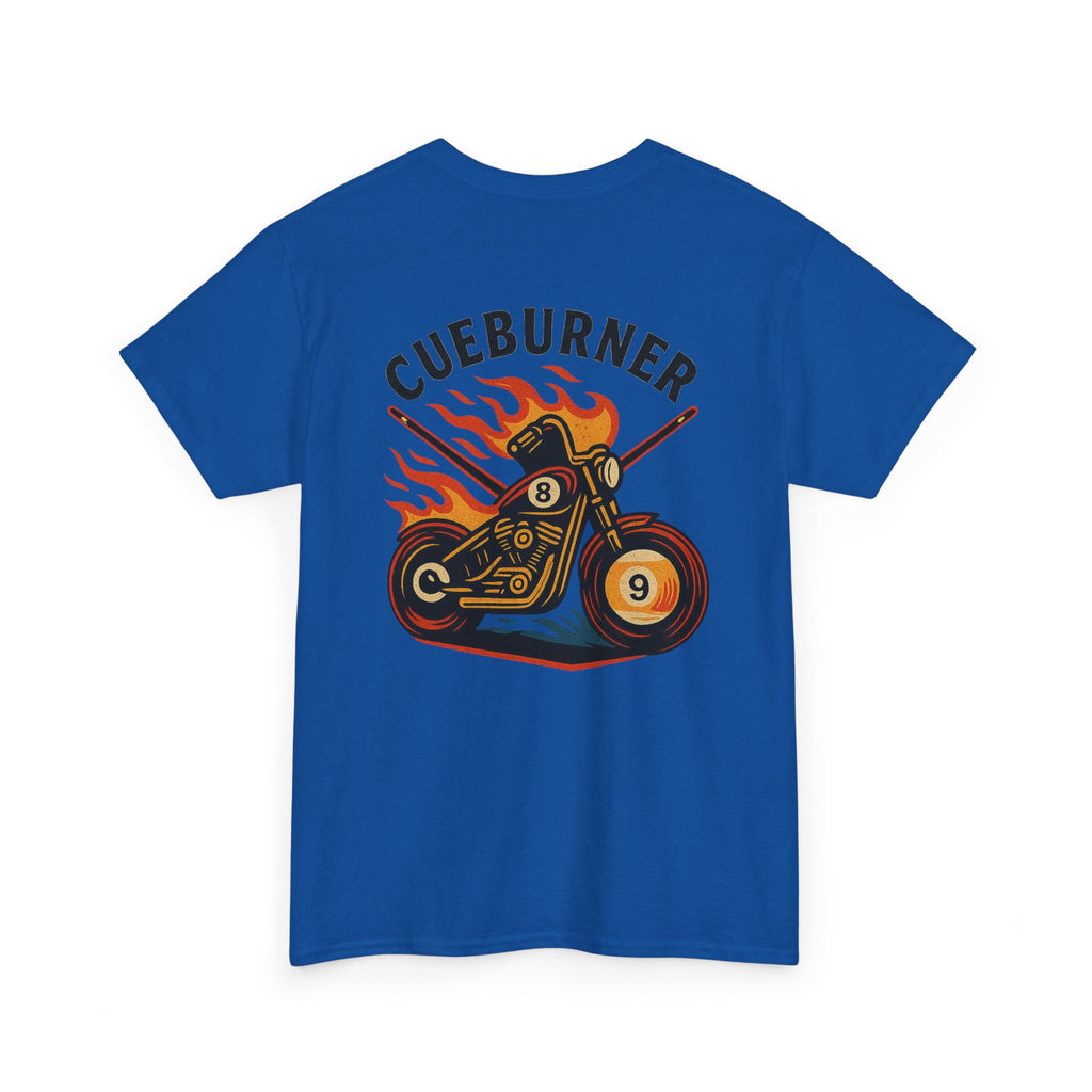 Cueburner Billiards Motorcycle Tee