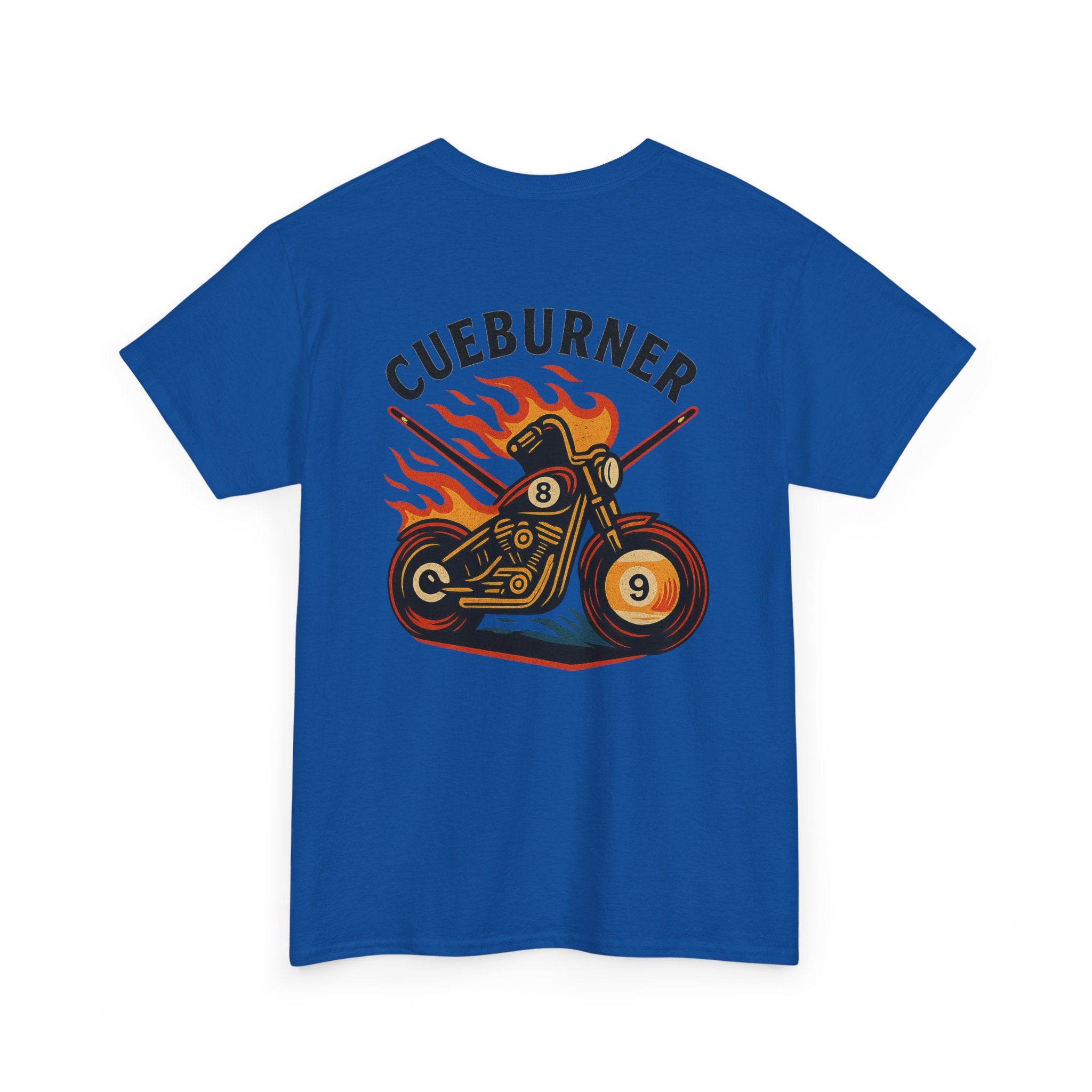Cueburner Billiards Motorcycle Tee