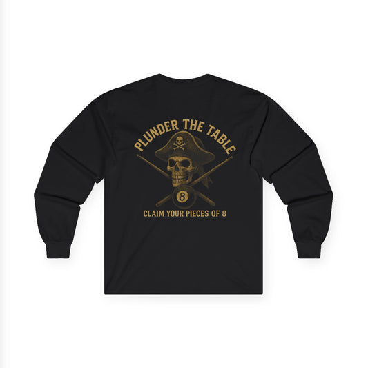 Claim Your Pieces Of 8 Gildan Long Sleeve Tee