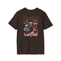 Fear The Break Demon Billiards T-Shirt | Fiery Pool Player Graphic Tee | Front & Back Print
