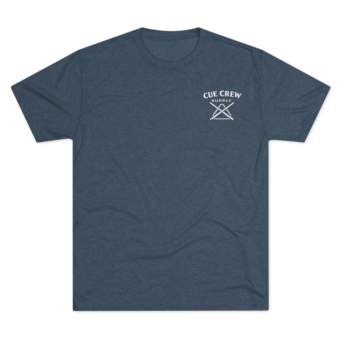 Pool Hair Don’t Care T‑Shirt — Funny Billiards Next Level Tri-Blend Tee