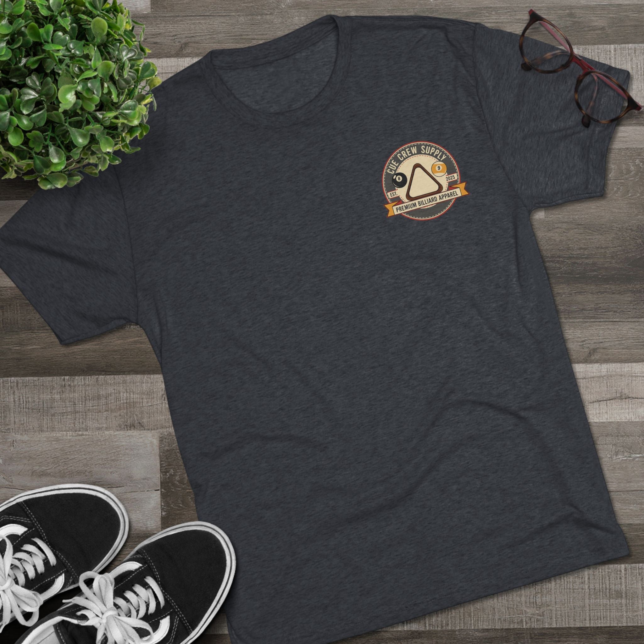 Plays 'Til Closing, Runs 'Til Empty Billiards Next Level Tri-Blend Tee