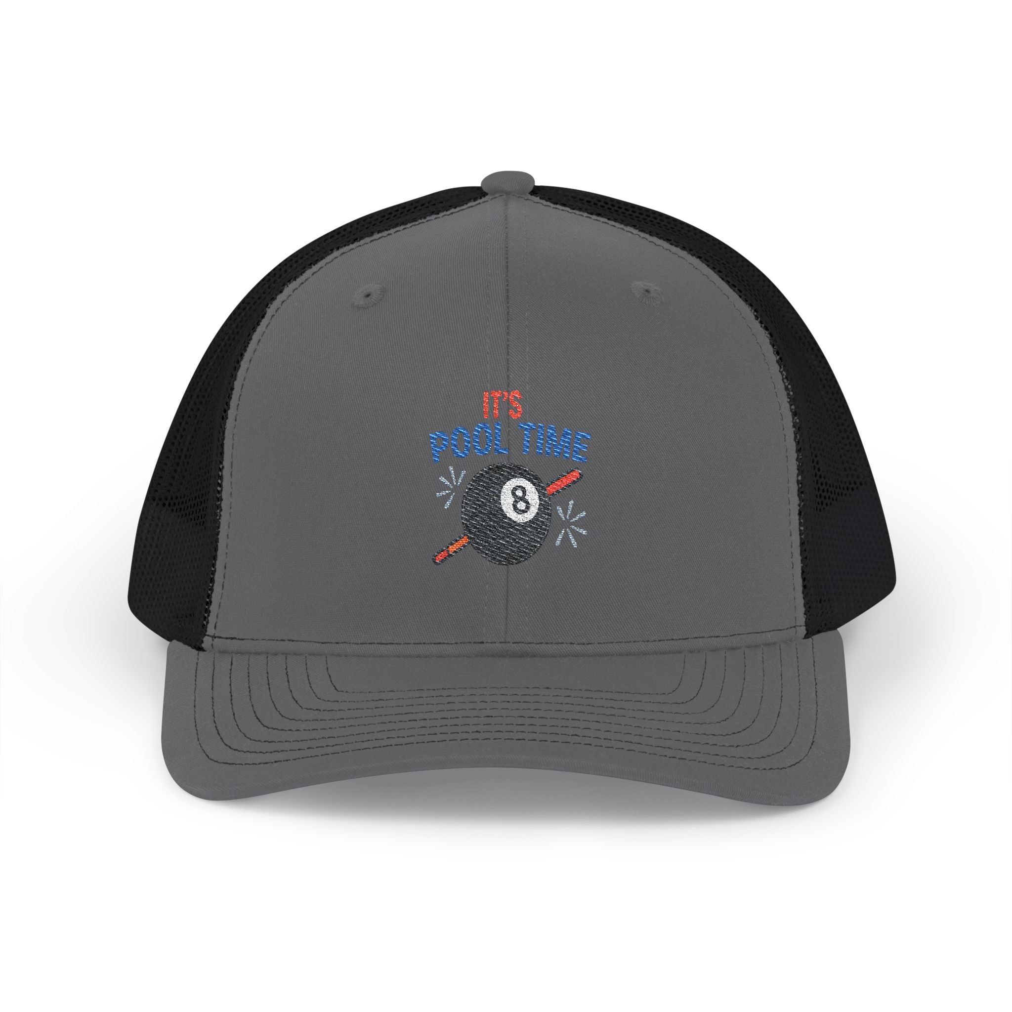 It's Pool Time Embroidered Richardson Trucker Hat