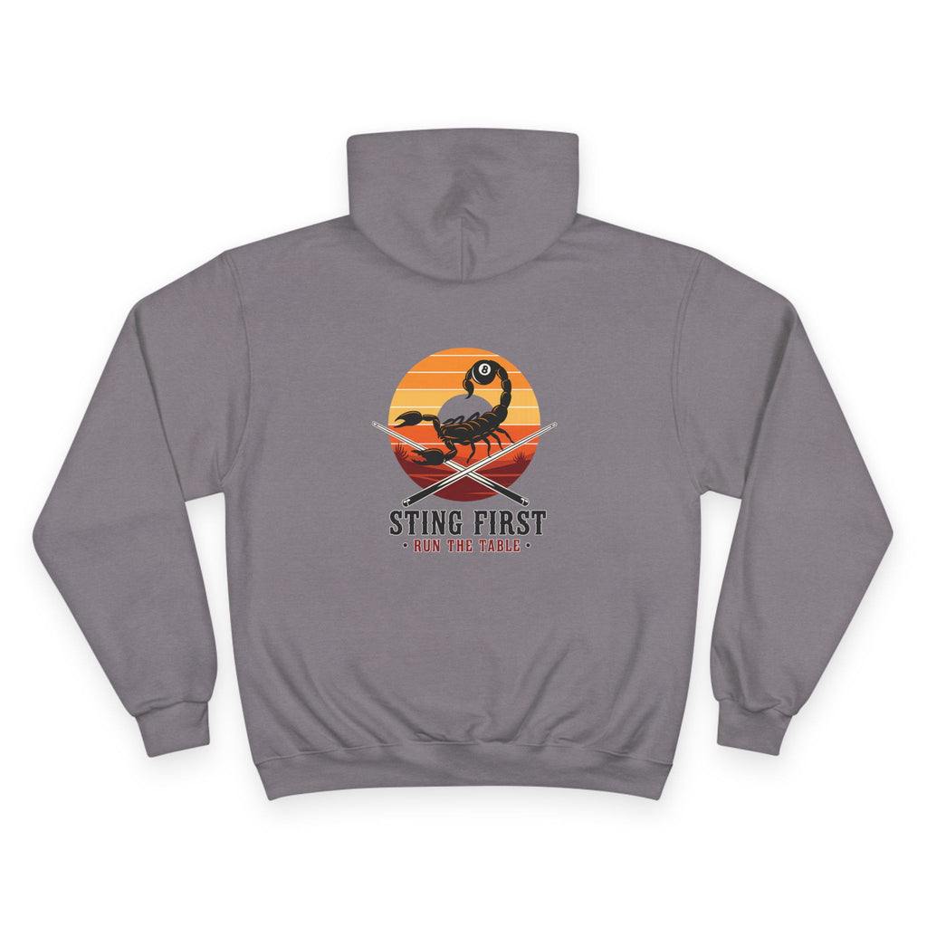 Sting First - Run The Table Billiards Champion Hoodie