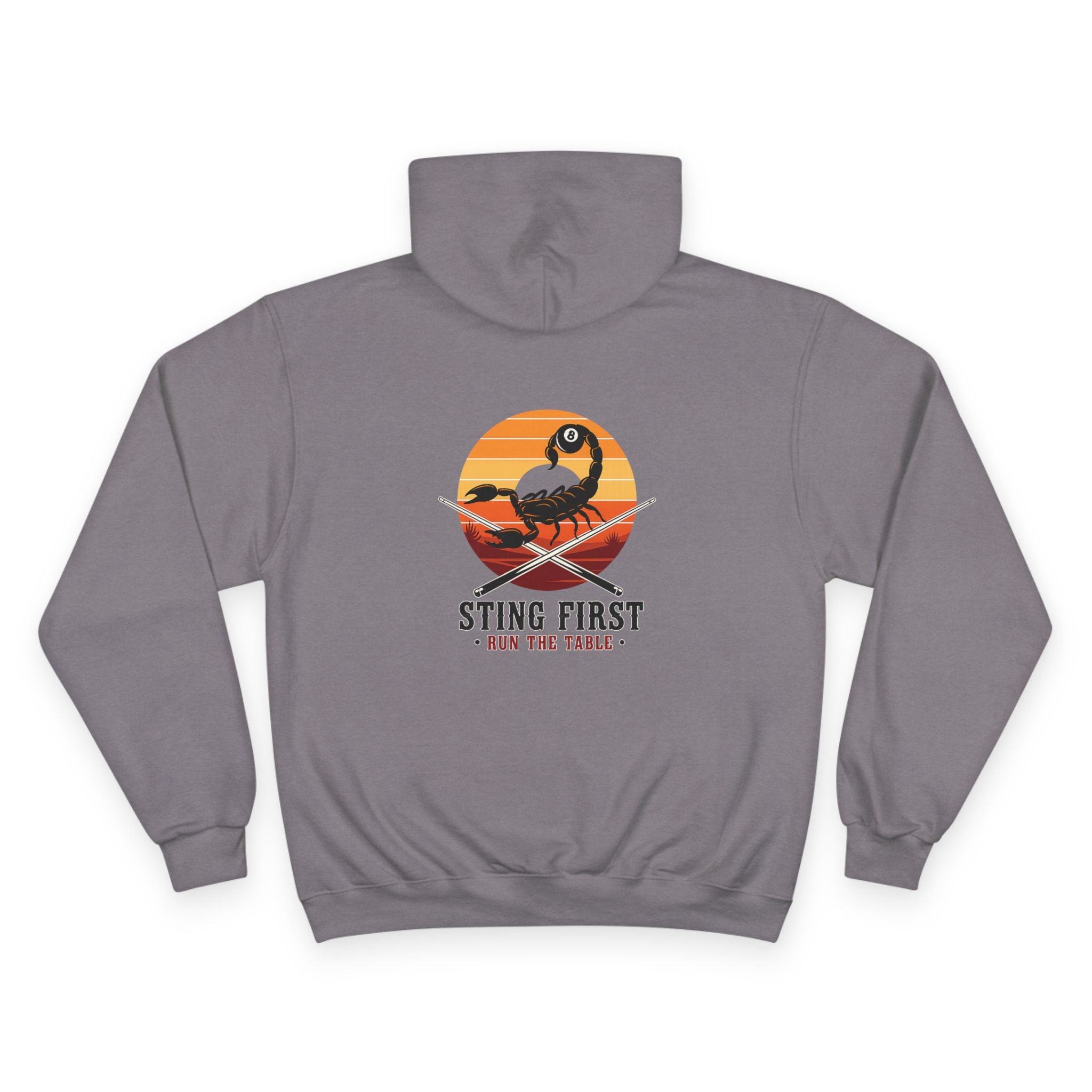 Sting First - Run The Table Billiards Champion Hoodie